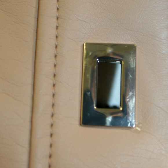 Faux Leather Turn Key Jacket  Fawn - Picture 6 of 6